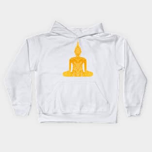 Buddha meditation Kids Hoodie